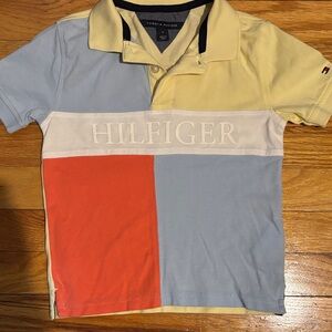 Tommy Hilfiger Kids Polo in Yellow, Blue, and Red
